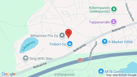 Apartments for rent i Tampere Lounainen - kort over placeringen