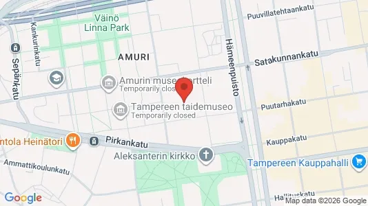 Apartments for rent i Tampere Keskinen - kort over placeringen