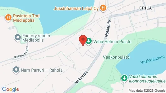 Apartments for rent i Tampere Lounainen - kort over placeringen