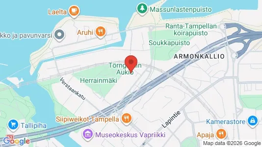 Apartments for rent i Tampere Keskinen - kort over placeringen