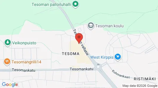 Apartments for rent i Tampere Lounainen - kort over placeringen