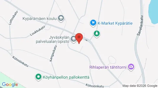 Apartments for rent i Jyväskylä - kort over placeringen