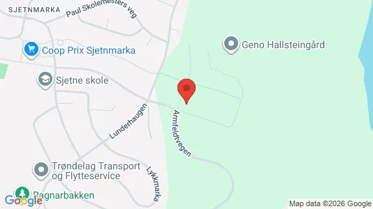 Apartments for rent i Trondheim Lerkendal - kort over placeringen