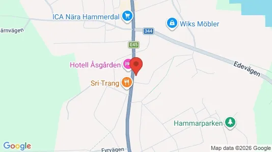 Apartments for rent i Strömsund - kort over placeringen