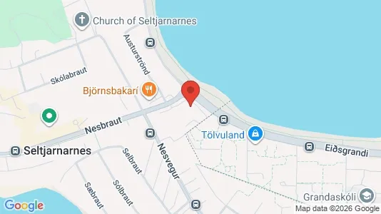 Apartments for rent i Seltjarnarnes - kort over placeringen