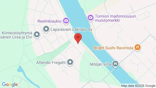 Apartments for rent i Oulu - kort over placeringen
