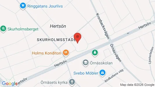 Apartments for rent i Luleå - kort over placeringen