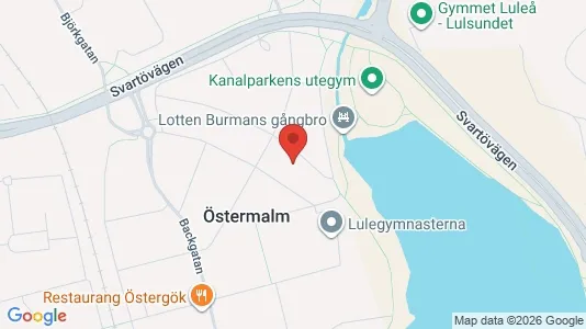 Apartments for rent i Luleå - kort over placeringen