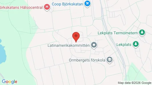 Apartments for rent i Luleå - kort over placeringen