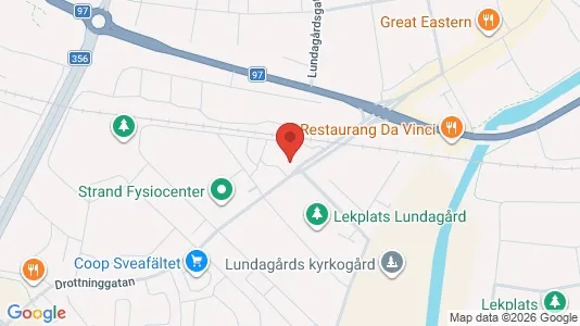 Apartments for rent i Boden - kort over placeringen