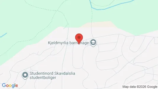 Rooms for rent i Bodø - kort over placeringen