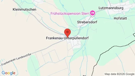Apartments for rent i Frankenau-Unterpullendorf - kort over placeringen