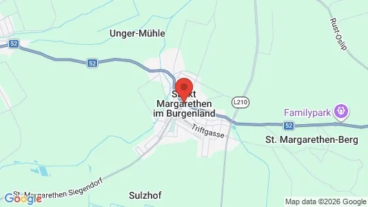 Apartments for rent i Sankt Margarethen im Burgenland - kort over placeringen