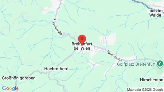 Houses for rent i Breitenfurt bei Wien - kort over placeringen