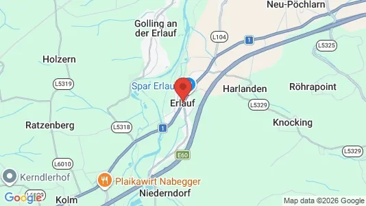 Apartments for rent i Erlauf - kort over placeringen