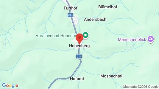 Rooms for rent i Hohenberg - kort over placeringen