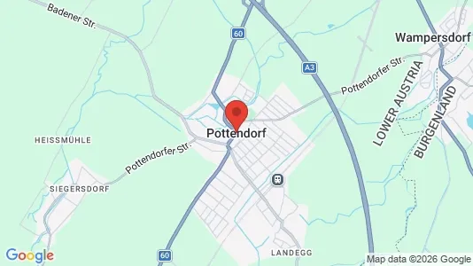 Apartments for rent i Pottendorf - kort over placeringen