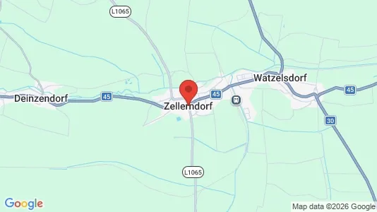 Apartments for rent i Zellerndorf - kort over placeringen