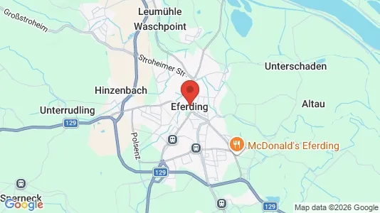 Apartments for rent i Eferding - kort over placeringen