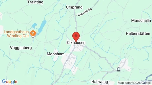 Apartments for rent i Elixhausen - kort over placeringen