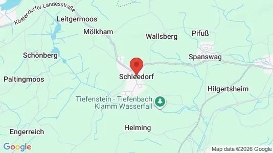 Apartments for rent i Schleedorf - kort over placeringen