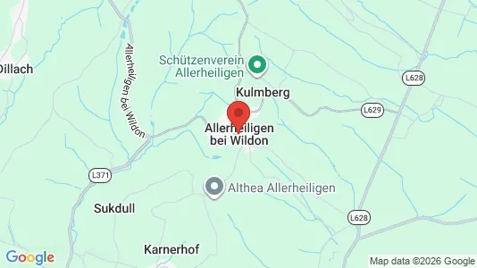 Apartments for rent i Allerheiligen bei Wildon - kort over placeringen