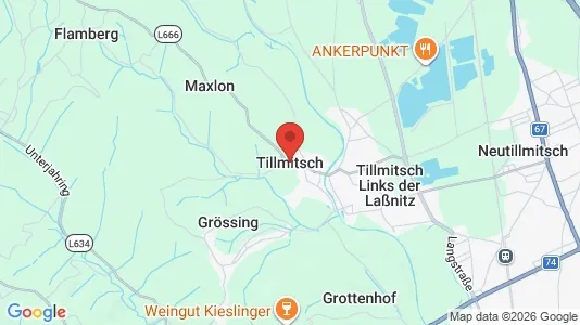 Apartments for rent i Tillmitsch - kort over placeringen