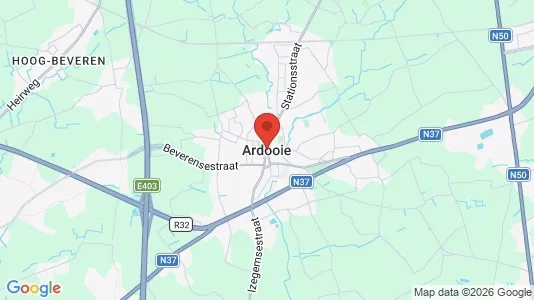 Apartments for rent i Ardooie - kort over placeringen