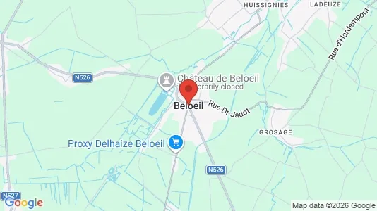 Houses for rent i Beloeil - kort over placeringen
