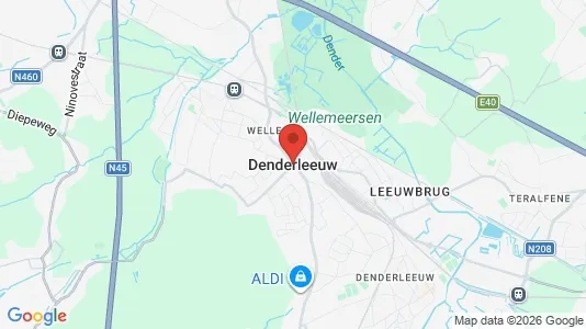 Apartments for rent i Denderleeuw - kort over placeringen