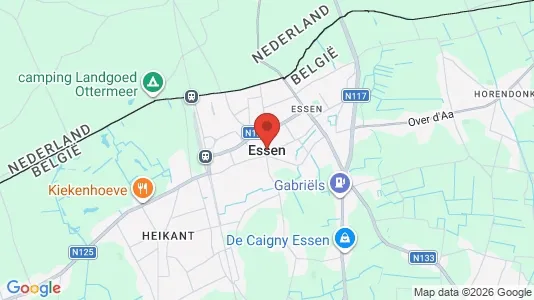 Houses for rent i Essen - kort over placeringen