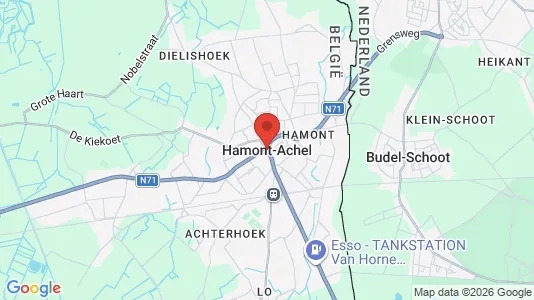 Houses for rent i Hamont-Achel - kort over placeringen