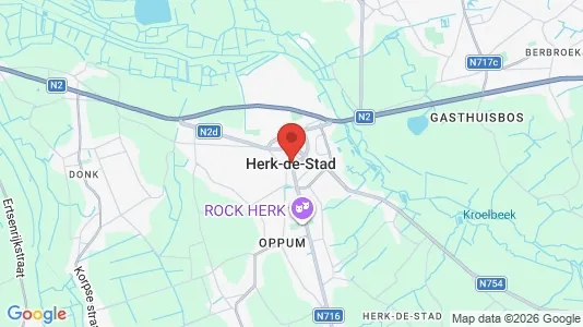 Houses for rent i Herk-de-Stad - kort over placeringen
