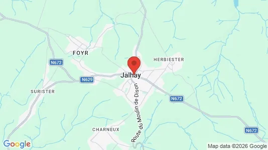 Apartments for rent i Jalhay - kort over placeringen