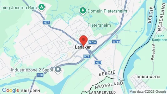 Houses for rent i Lanaken - kort over placeringen