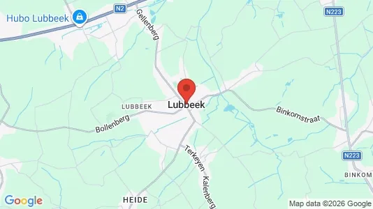 Apartments for rent i Lubbeek - kort over placeringen