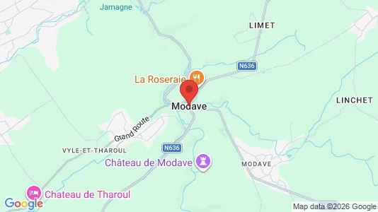 Apartments for rent i Modave - kort over placeringen