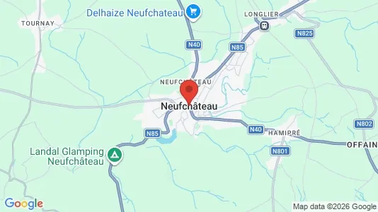 Houses for rent i Neufchâteau - kort over placeringen