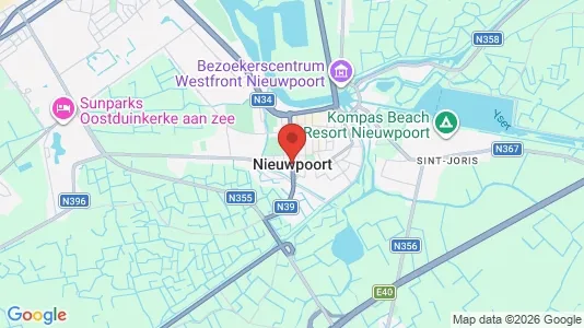 Apartments for rent i Nieuwpoort - kort over placeringen