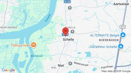 Apartments for rent i Schelle - kort over placeringen