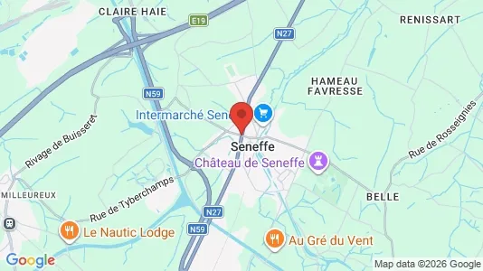 Houses for rent i Seneffe - kort over placeringen