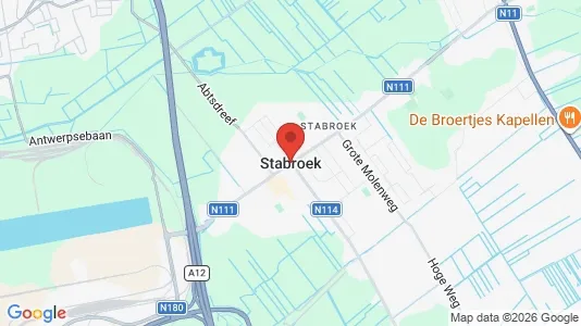 Apartments for rent i Stabroek - kort over placeringen
