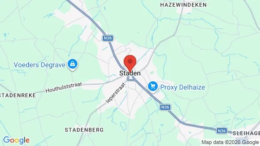 Apartments for rent i Staden - kort over placeringen
