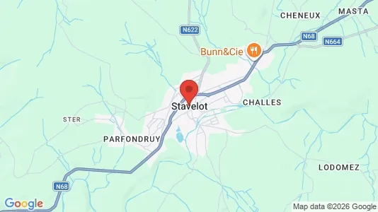 Houses for rent i Stavelot - kort over placeringen