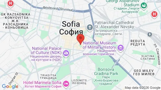 Apartments for rent i Sofia Sredets - kort over placeringen