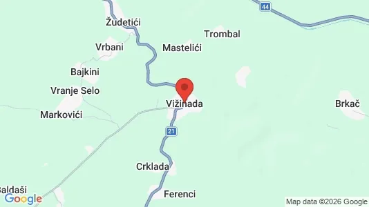 Apartments for rent i Vižinada - kort over placeringen