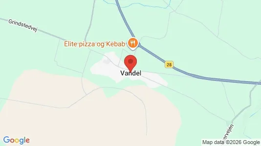 Houses for rent i Vandel - kort over placeringen
