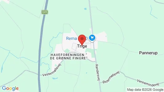 Houses for rent i Trige - kort over placeringen