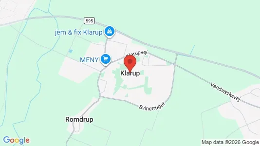 Houses for rent i Klarup - kort over placeringen