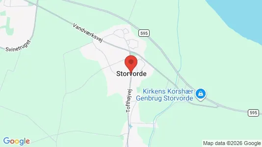Apartments for rent i Storvorde - kort over placeringen